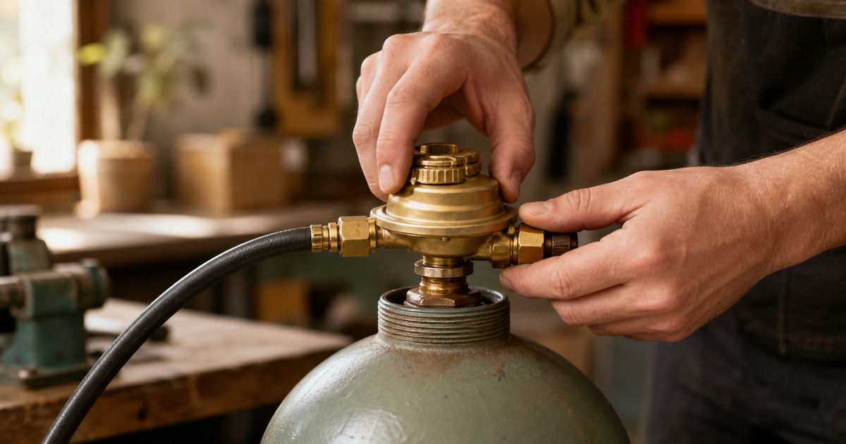 Comment enlever un détendeur de gaz bouteille dans le bon sens de devissage ?