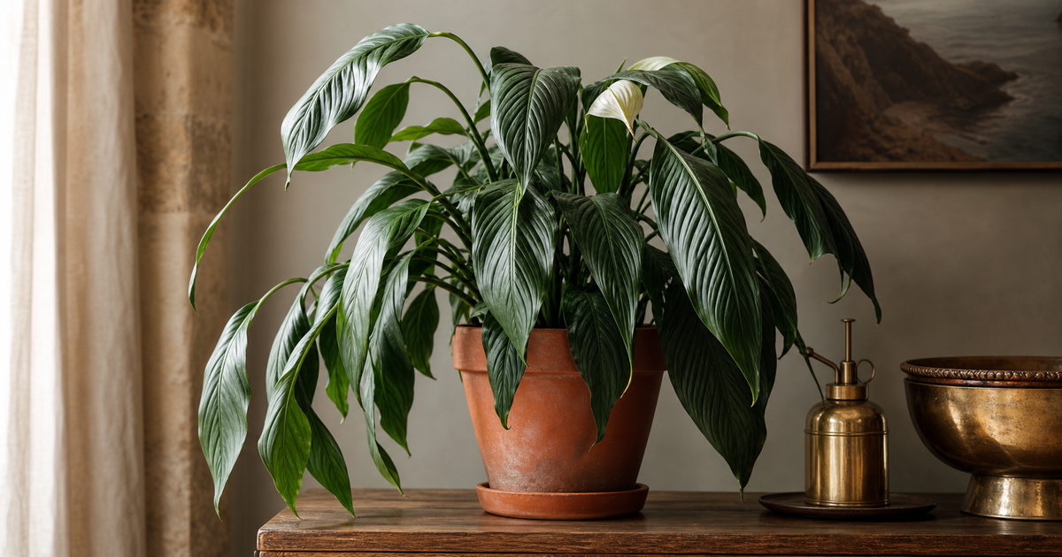 Pourquoi mon spathiphyllum a les feuilles tombantes et comment le sauver ?