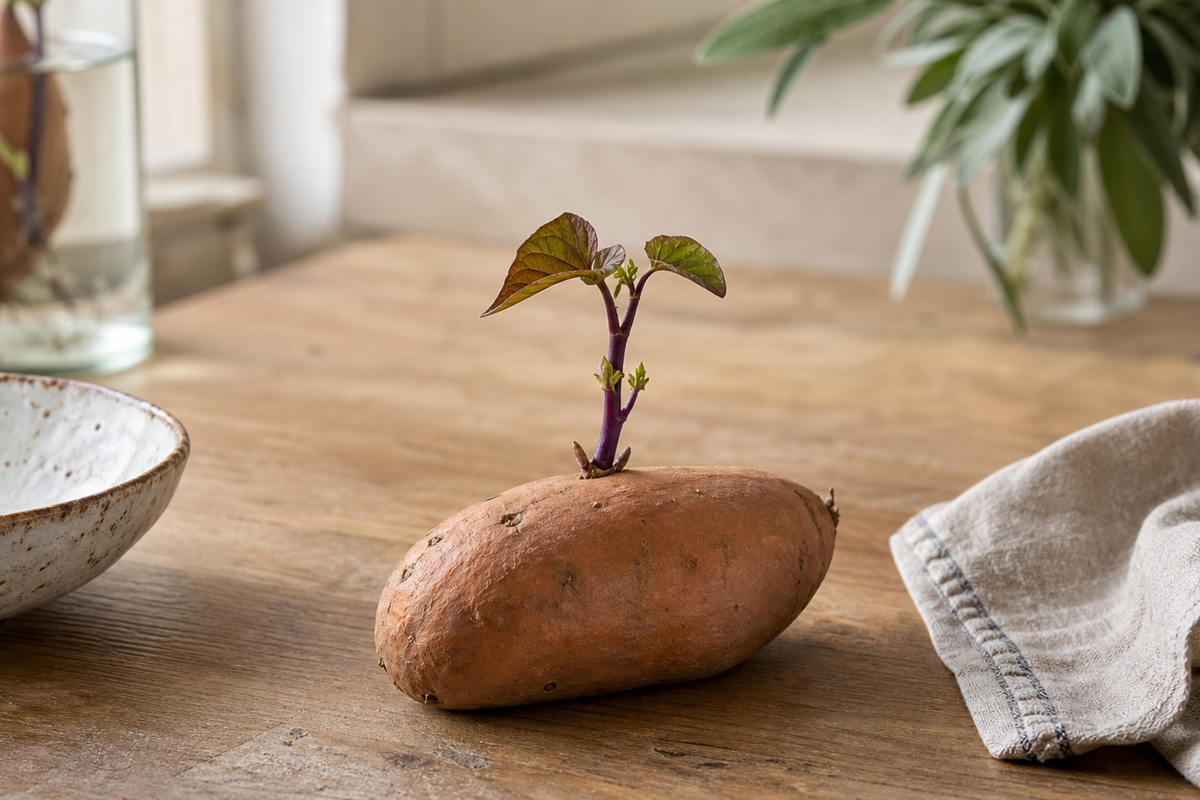 Patate douce germée : peut-on la manger ou la planter ?