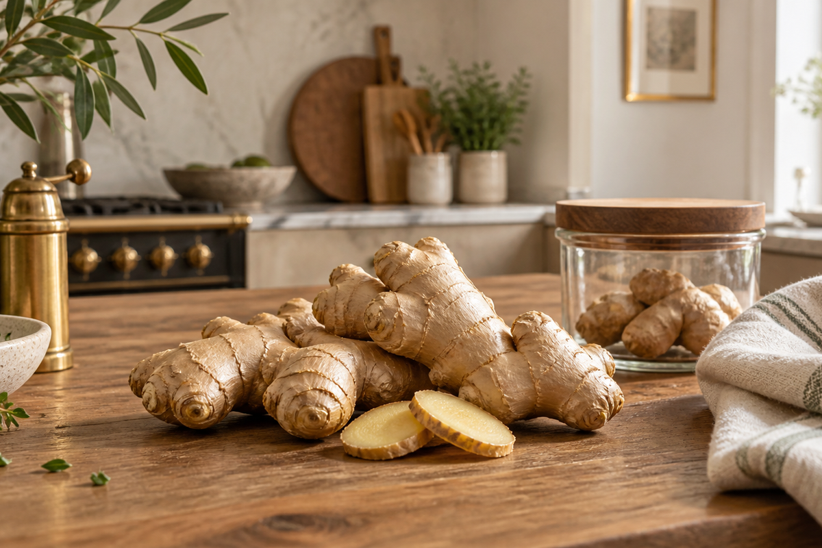 Comment conserver le gingembre frais sans perdre son parfum ?