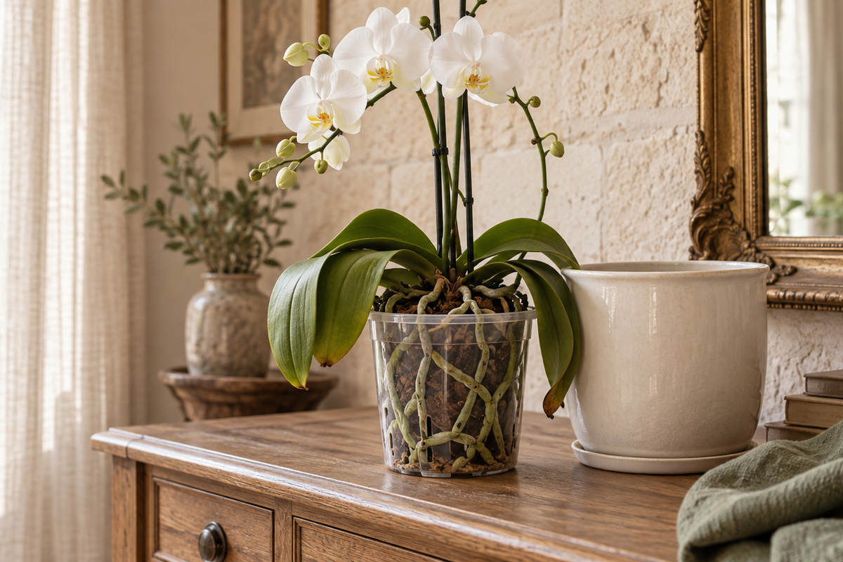 Orchidée aux feuilles molles : le diagnostic avant d’arroser