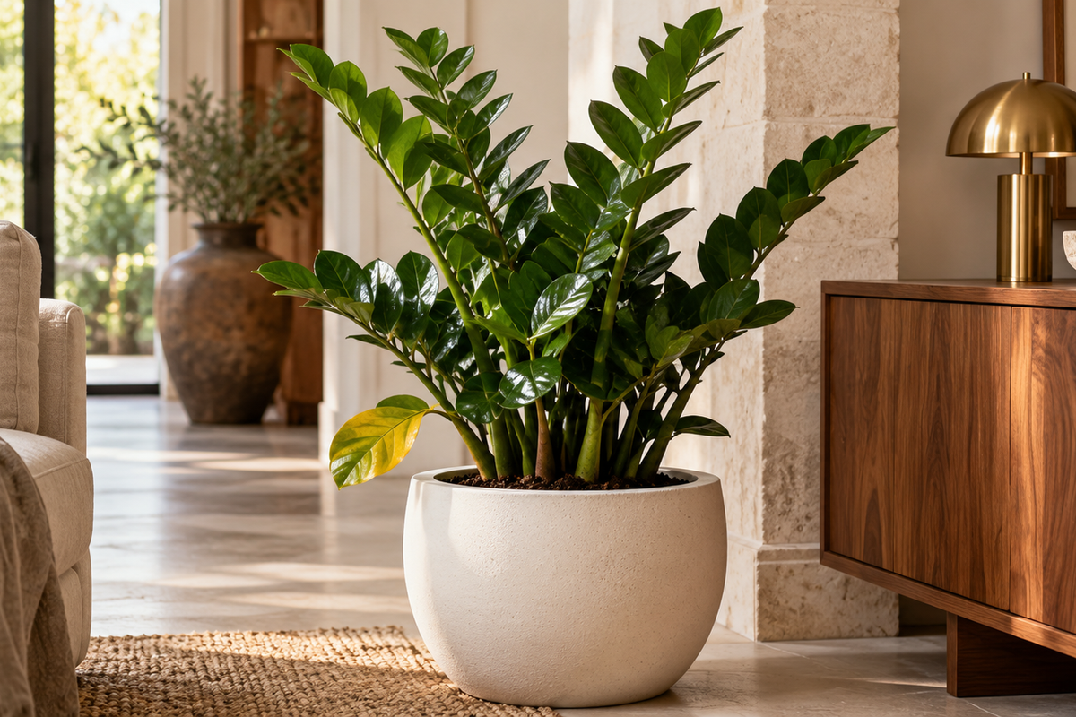 Zamioculcas aux feuilles jaunes : comprendre avant d’agir